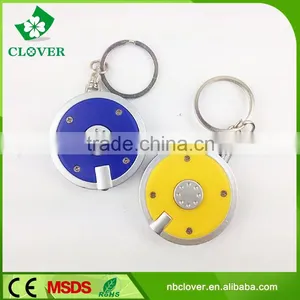 China for Promotion Gifts Plastic Mini Led Flashlight Keychain thumbnail-2