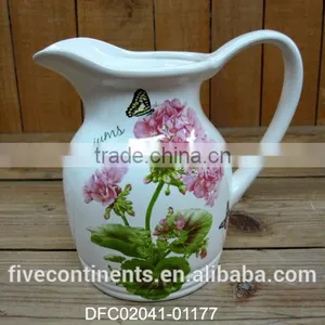 2016 Wholesale Ceramic Water Jug Ceramic Milk Jug Milk Mug thumbnail-1