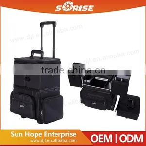 Made In China Black Nylon Rolling Cosmetic Case thumbnail-1
