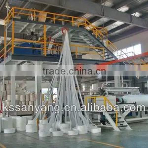 High Quality 1.6m,2.4m,3.2m S/SS pp Nonwoven Fabric Making Machine thumbnail-1