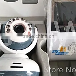 Chea Price Color LCD Nanny Monitors 2.4GHz Wireless Up To250 Meters 9 LED OEM Baby Monitor thumbnail-1