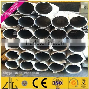 Wow!! 17mm Extruded Aluminium Tube Factory,polish Elliptical Aluminium Oval Tube, Tapered Aluminium Tube, Aluminium 6061 t6 Tube thumbnail-1