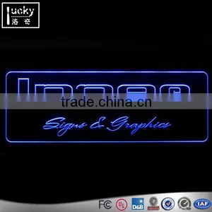 LED Edge-Lit Slim Sign, Acrylic LED Edgelit Display Panels thumbnail-1
