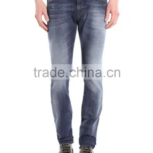 Hot Sell European Fashion Style Super Skinny Slim Fit Jean for Men thumbnail-3