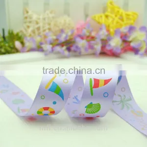 Mutli Color Custom Printed Ribbon Satin for Sale thumbnail-3