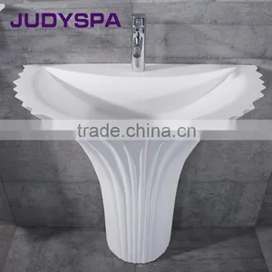 Freestanding Cast Stone Washing Basin BA2026 thumbnail-1