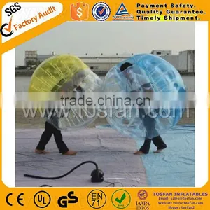 Soccer Games Polyether TPU Inflatable Bumper Ball TB295 thumbnail-2