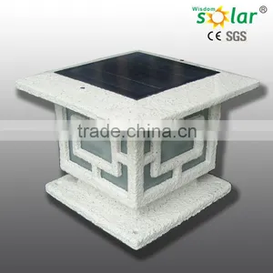 Outdoor Pillar Lights Led Solar Lights Solar Fence Post Lights thumbnail-6