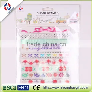 New Arrived Wholesale Elegant Cute Safe Unique Craft Decorative Customized Fancy Clear Stamp thumbnail-1