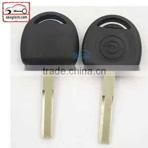 Okeytech Opel Transponder Chip Key Shell Blank With HU43 Blade With Logo Transponder Chip Key Blank Opel Car Key Case thumbnail-2