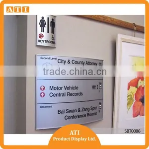 Custom Made Acrylic Signage for Public Guidelines thumbnail-1