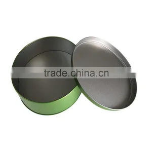 OEM Decorative Round Tin Cans With Lids thumbnail-3