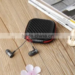 Portable Storage Square Earphone Bag / Earphone Cable Organizer / Earphone Storage Case thumbnail-1