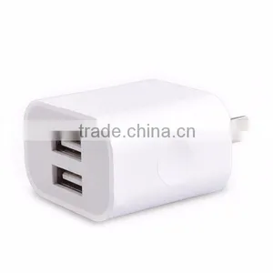 2 Port AC Adapter Power Charger Home Charger for Iphone 6 6s Blocks thumbnail-2