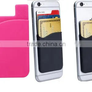 Wholesale Silicone 3m Cell Phone Back Sticker Card Holder thumbnail-2
