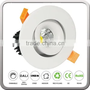 6W 9W Ceiling Recessed LED Down Light for Villa Hotel Shopping Mall thumbnail-2