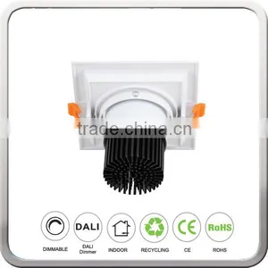 6.5 Inch Square Down Light 20W 30watt Rectangular Downlight With Cree Chip thumbnail-3
