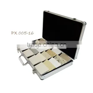 Custom Portable Stone Sample Display Box/marble Stone Decorative Box/tiles Sample Display Box PX005-16 thumbnail-1