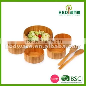 Durable Salad Bowls With Server Spoon Wholesale thumbnail-1