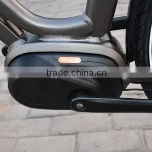 Lady 700CC Dutch Style e Bike With Bafang Central Motor Max System 36V 250W Front and Rear Roller Brake Best Selling Model thumbnail-4