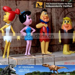 MY Dino-C098 Mini World Park Fiberglass Cartoon Character Statue thumbnail-1