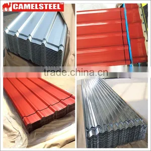 Prepainted Corrugated Galvanized Steel Colour Steel Roof Sheets thumbnail-1