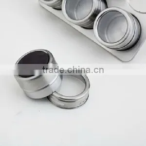 Tin Spice Shaker Jars With Magnetic on the Bottom thumbnail-4