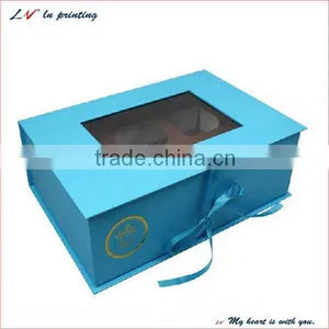 Luxury Custom Handmade Cake Box/ Handmade Wedding Cake Card Box/ Gift Cake Box Wholesale thumbnail-1