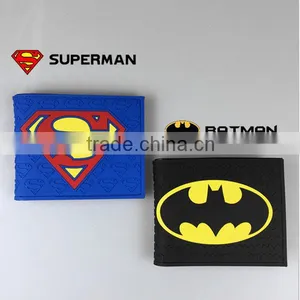 Superman Batman Wallet Marvel DC Comics Iron Man Batman Spider Man Superman Character Wallets Purse thumbnail-1