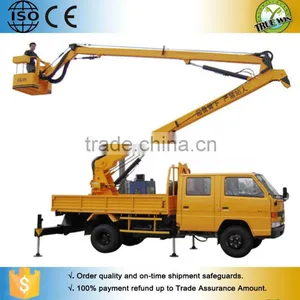 Winter Wholesale Articulated / Telescopic Arm on Truck Mobile Boom Lift Table thumbnail-3