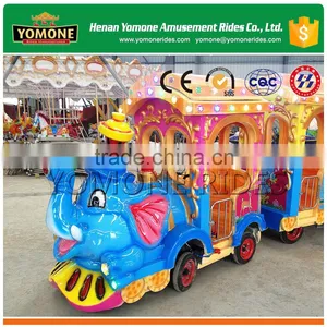 Lastest Product Amusement Park Tourism Elephant Trackless Train for Sale thumbnail-2