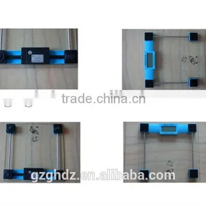 Digital Body Weighit Bathroom Scale / Glass Bathroom Body Fat Weighing Scale thumbnail-1