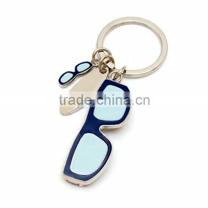 Wholesale Custom Various Sunglasses Shaped Keychain thumbnail-2