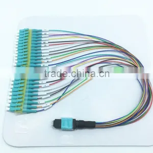 MPO to LC 24 Cores Fan-out Fiber Optic Patch Cord thumbnail-1