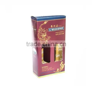 Red Wine Gift Packing Box for 2 Wine Bottle thumbnail-2