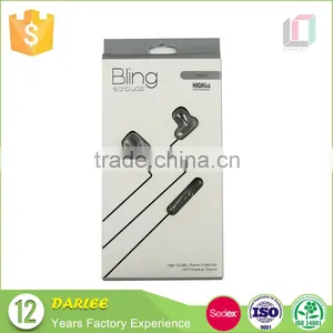 Recyclable Embossing in Ear Headphone Packaging Box With Clear Window thumbnail-5