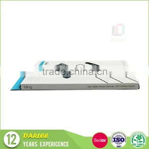 Very Thin Paper Earphone Packaging Box thumbnail-3