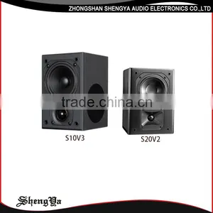 Classical Vintage Three Sides Voice Speakers 1 *1 Horn Tweeters Professional Portable Surround Speaker Box Sound System thumbnail-2