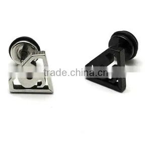 High Quality Stainless Steel Life Occasion Stud Earring thumbnail-1
