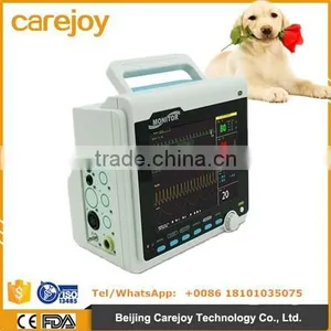 Vet Blood Pressure Veterinary Patient Monitor Vital Sign Monitor ECG NIBP SPO2 PR thumbnail-1