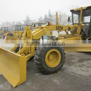 190HP 15TON SEM921 Motor Grader WITH SHANGCHAI Engine thumbnail-1