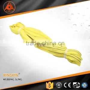 5 Ton High Quality Red Color Code Flat Webbing Sling/ Round Webbing Sling/ Webbing Sling for Lifting thumbnail-5