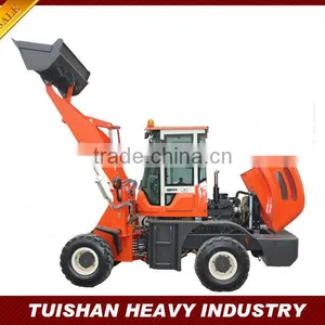 Four-Wheel Front End Loader Mini Wheel Loader 1.5 Ton With CE ZLY-918DH thumbnail-1