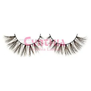 Handcrafted Real Sable Fur Strip Lashes thumbnail-1