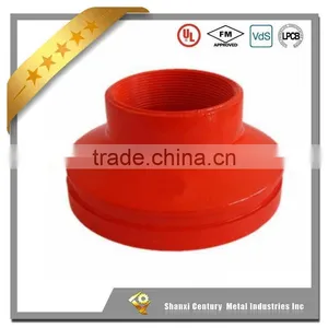 FM Approved Ductile Iron Grooved Couplings and Fittings Grooved Concentric Reducer thumbnail-1