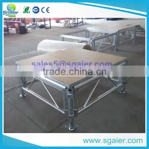 Fashion 4ftx8ft Aluminum Stage Deck Festival Stage Hire From Sgaier thumbnail-2