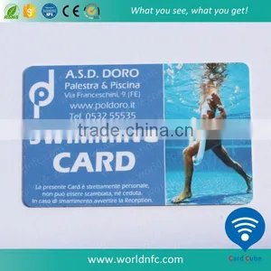 Cr80 ISO Standard Offset Printing PVC Card/PVC ID Card/RFID PVC Card thumbnail-1