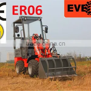 Everun ER06 Hydrostatisch Farm Hoflader Und Mini Radlader for Farm Mit CE/Euro 3 thumbnail-1