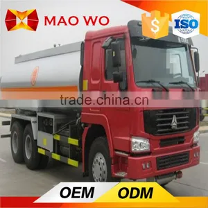 Used 3axles 20m3 Oil Tank Mercedes Trailer Truck and Oil Tank Semi Trailer for Sale thumbnail-1