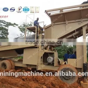 Alluvial Gold Wash Plant With Trommel,vibrating Sluice,shaking Table With Patent For Sale thumbnail-1